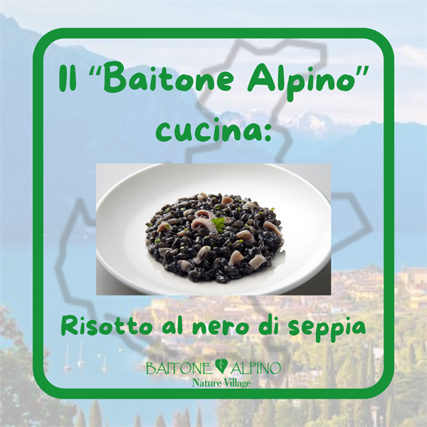 BaitoneAlpino Cucina: Risotto al nero di seppia